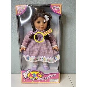 Vintage 2001 Lovee Doll Nursery Rhyme Kids ABC’s Sing Along 14” Style 96009 NOS